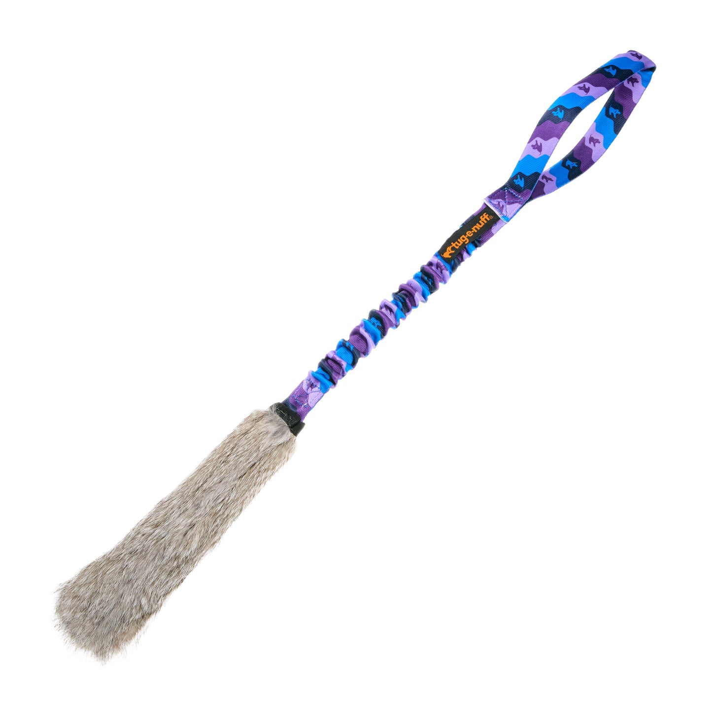 Tug-E-Nuff – WondaBunny Bungee Tug Rabbit Fur Dog Toy