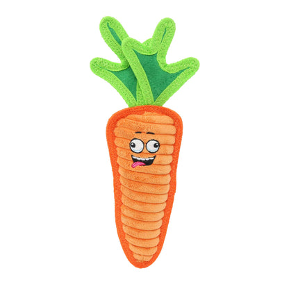 Tuffy Carrot Squeaky Dog Toy