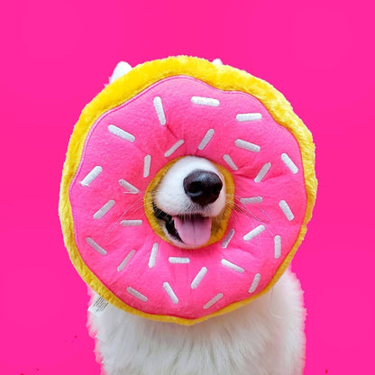 ZippyPaws Jumbo Donutz Strawberry - Performance Dog Supply
