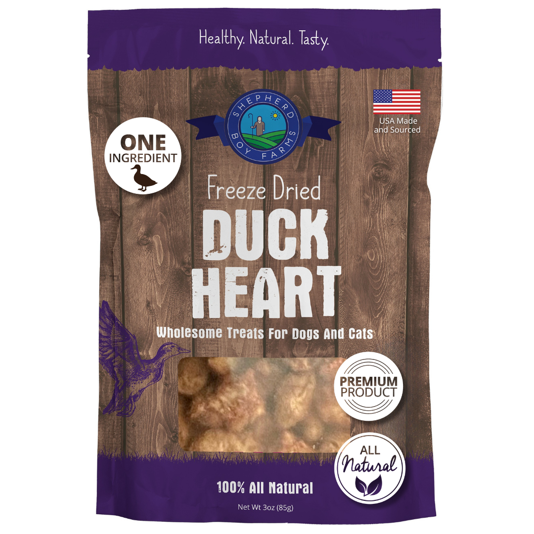 Freeze Dried Duck Heart