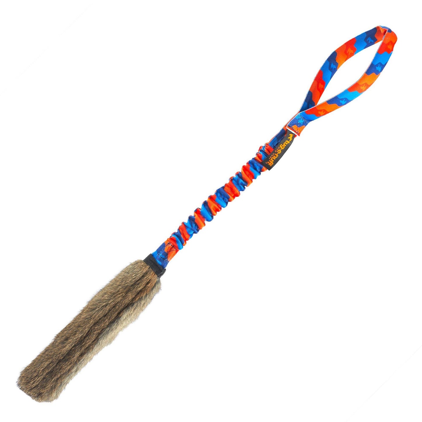 Tug-E-Nuff – WondaBunny Bungee Tug Rabbit Fur Dog Toy
