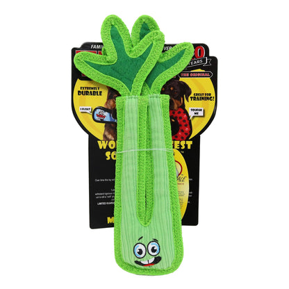 Tuffy Celery Squeaky Dog Toy
