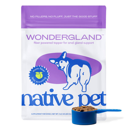 Native Pet - WonderGland Anal Gland Pumpkin Fiber & Digestive Supplement
