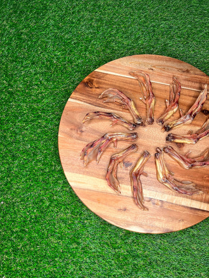 Duck Feet 75pc Bulk Dog Chew Natural Single Ingredient - Performance Dog Supply