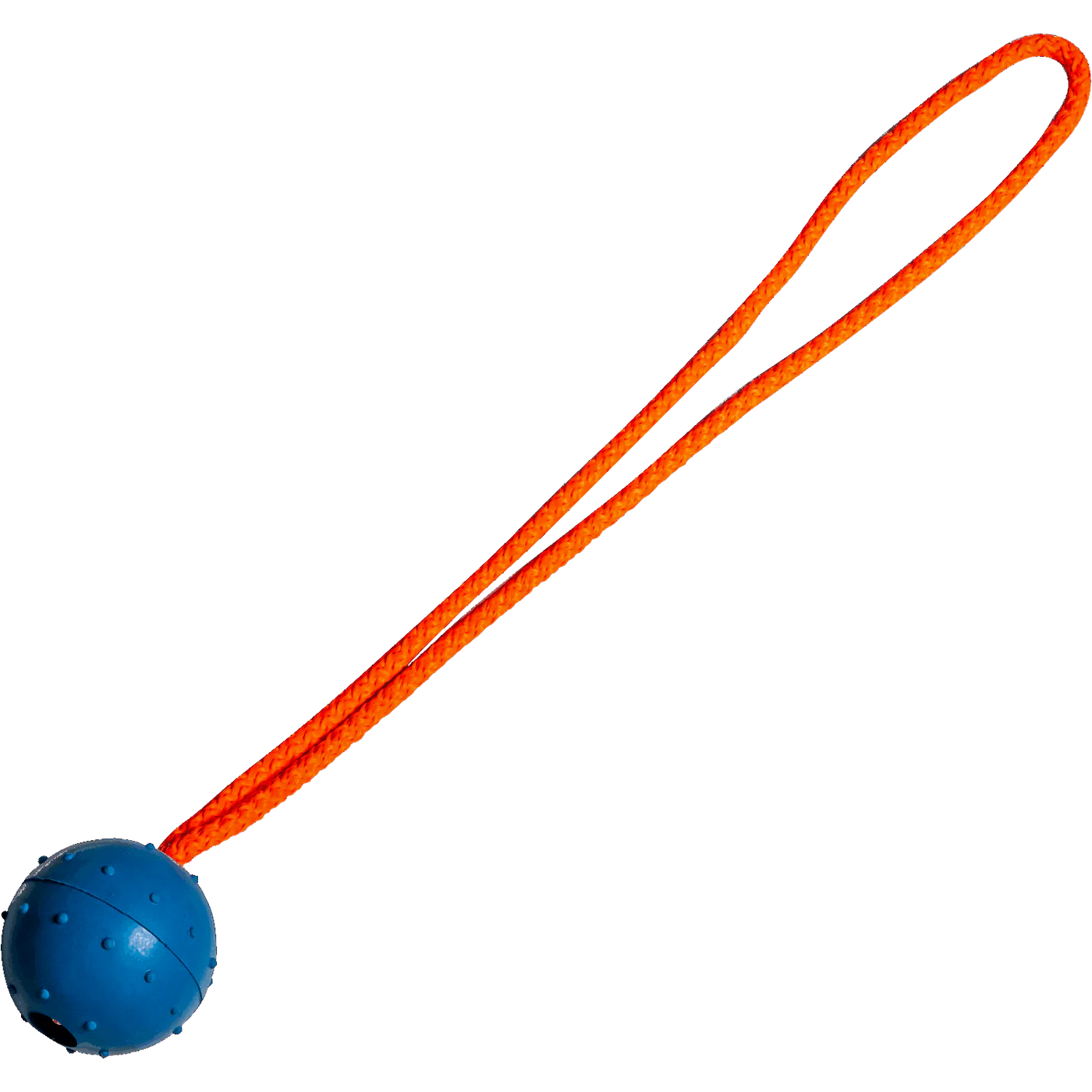 Rubber Ball with Hand Strap