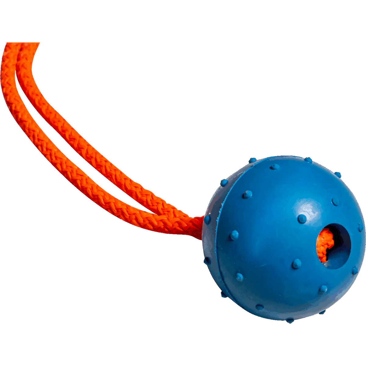Rubber Ball with Hand Strap