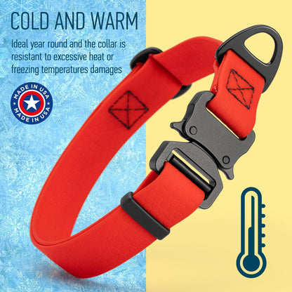 Waterproof Dog Collar with Buckle