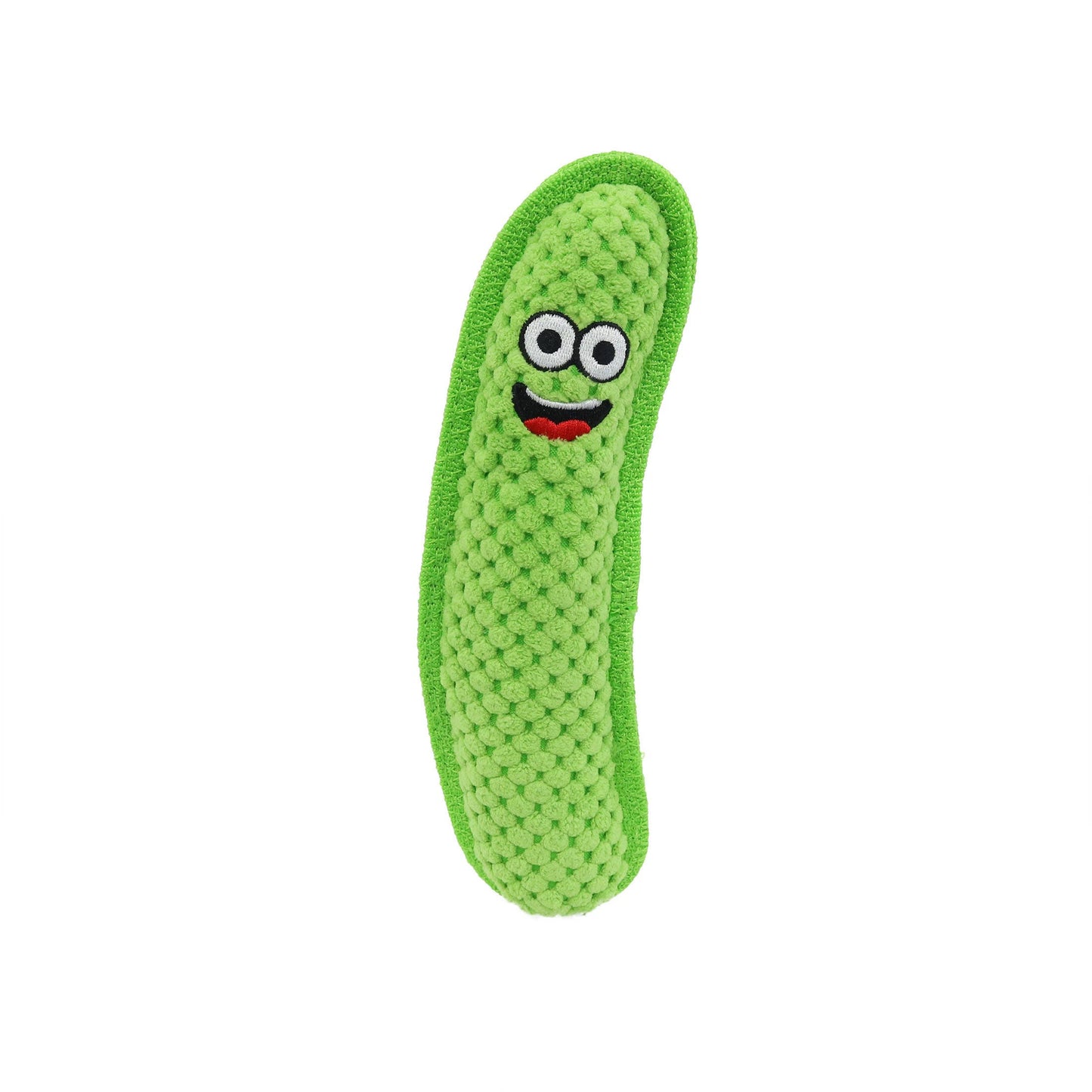 Tuffy Funny Food Pickle, Durable Dog Toy
