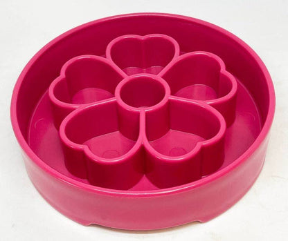 Flower Design Enrichment Slow Feeder Bowl - Performance Dog Supply