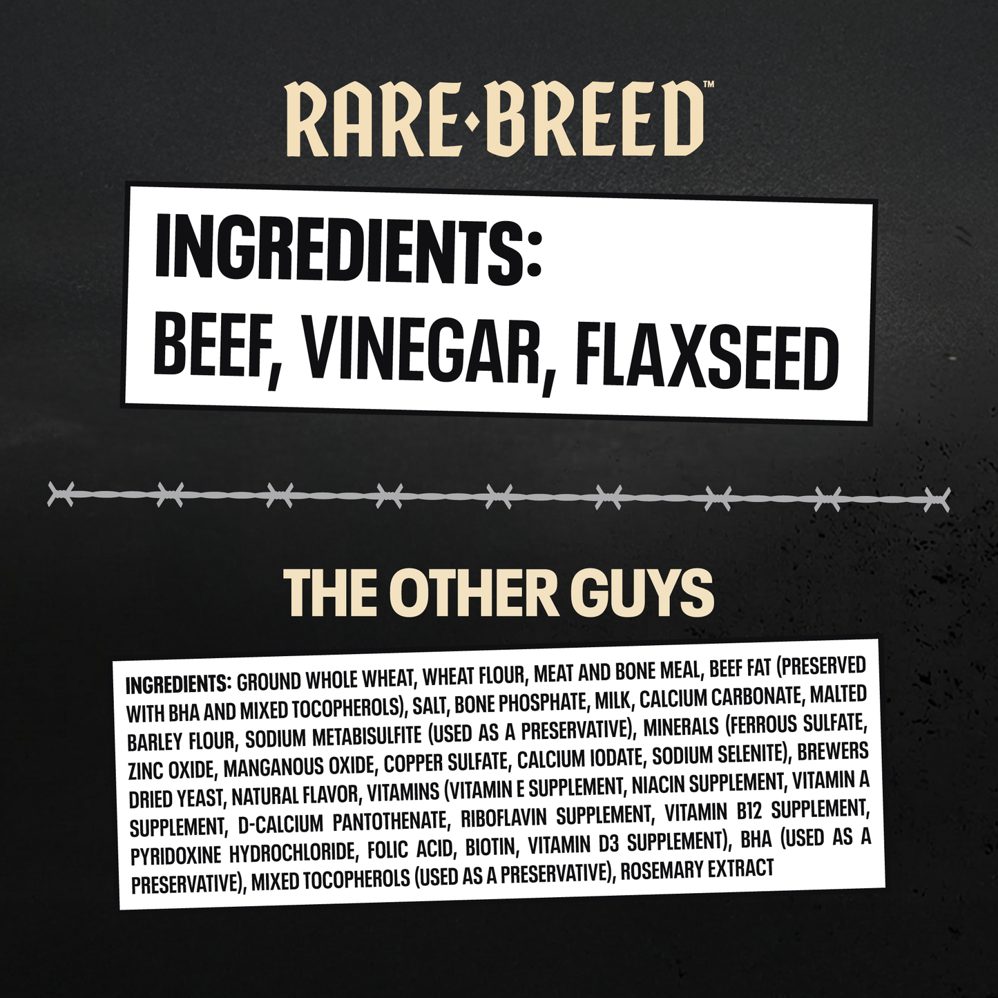 Rare Breed - 4.5oz Beef Tender Meat Cuts