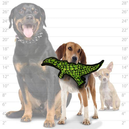 Tuffy Dinosaur TRex - JUNIOR - Squeaky Dog Toy