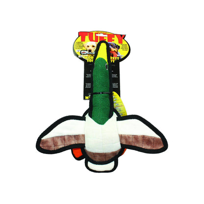 Tuffy Barnyard Duck - JUNIOR - Squeaky Dog Toy