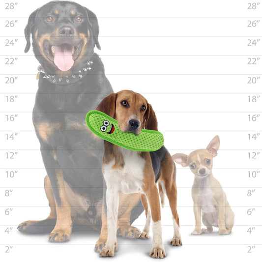 Tuffy Funny Food Pickle, Durable Dog Toy