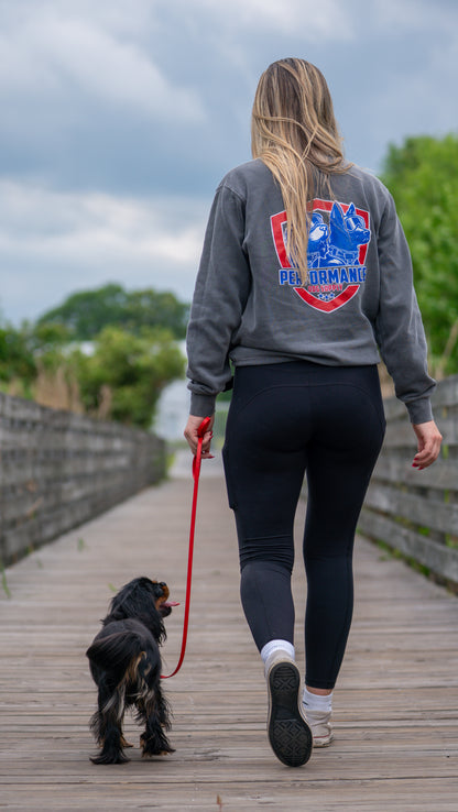 PDS Charcoal Crewneck - Performance Dog Supply