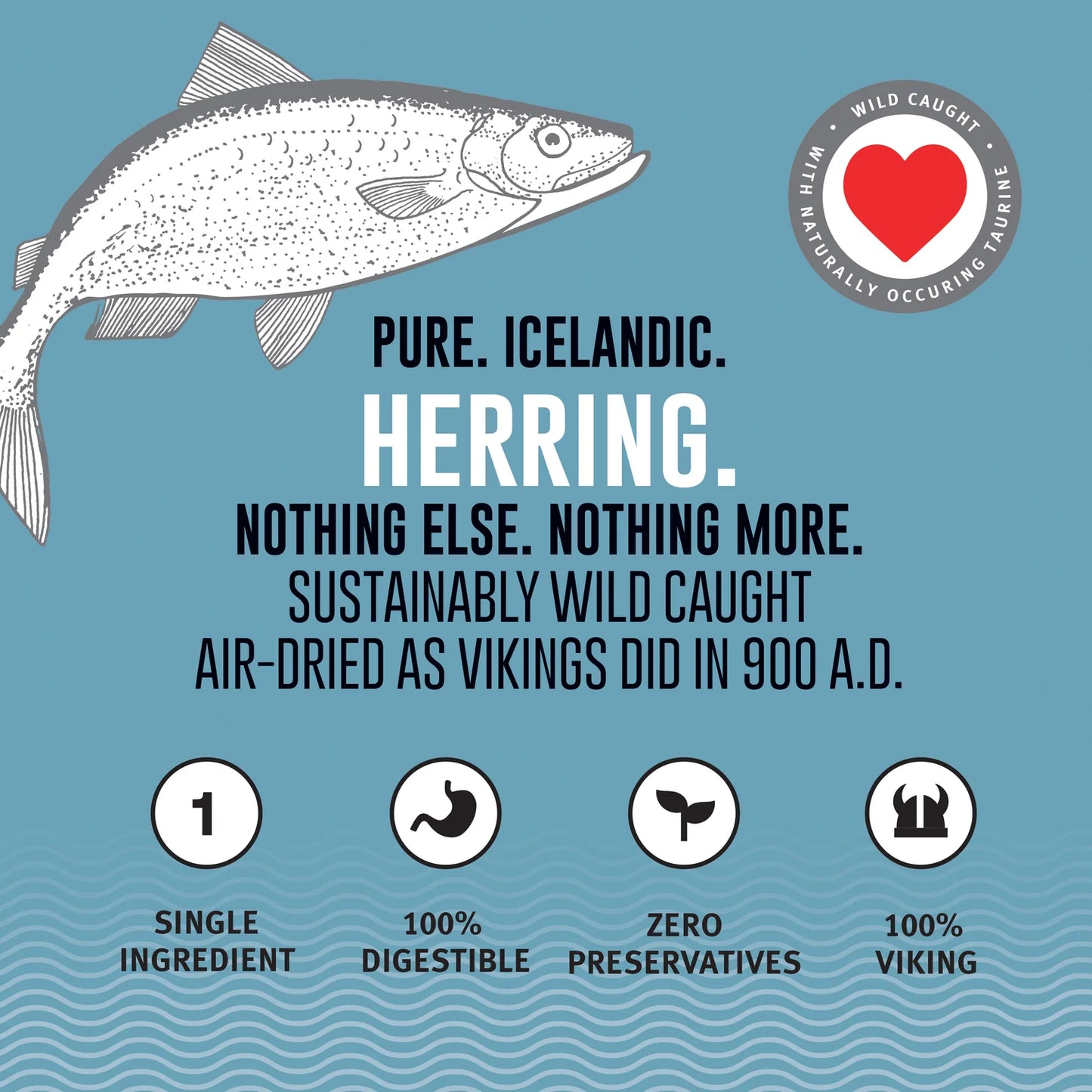 Icelandic+ Dog Treat Herring Whole