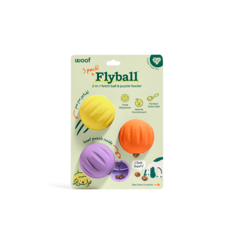 Woof Forager Flyball 3 Pack