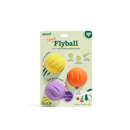Woof Forager Flyball 3 Pack
