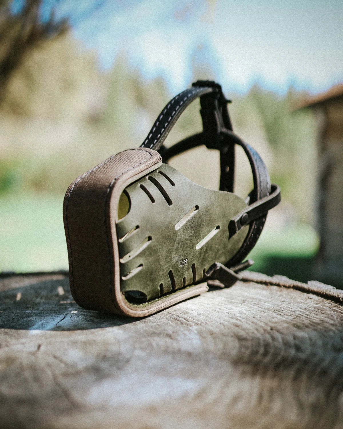 TGR Custom Leather Muzzle