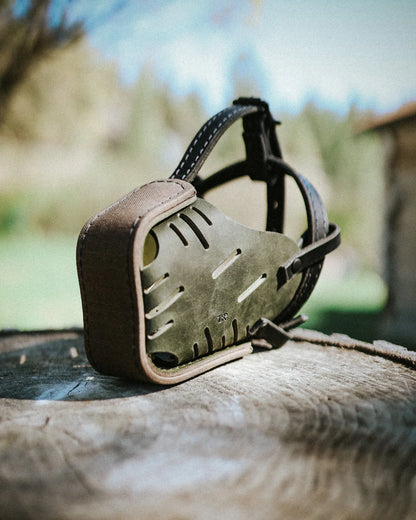TGR Custom Leather Muzzle