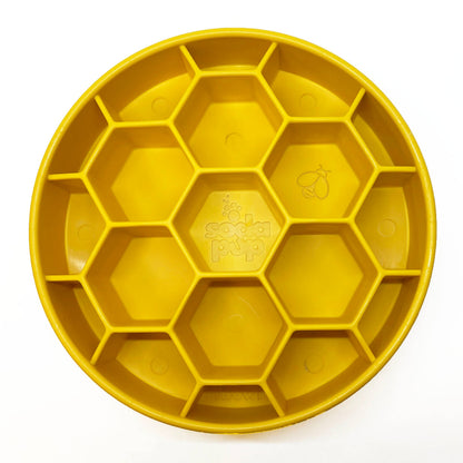 Honeycomb Design eBowl Enrichment Slow Feeder Bowl for Dogs - Performance Dog Supply