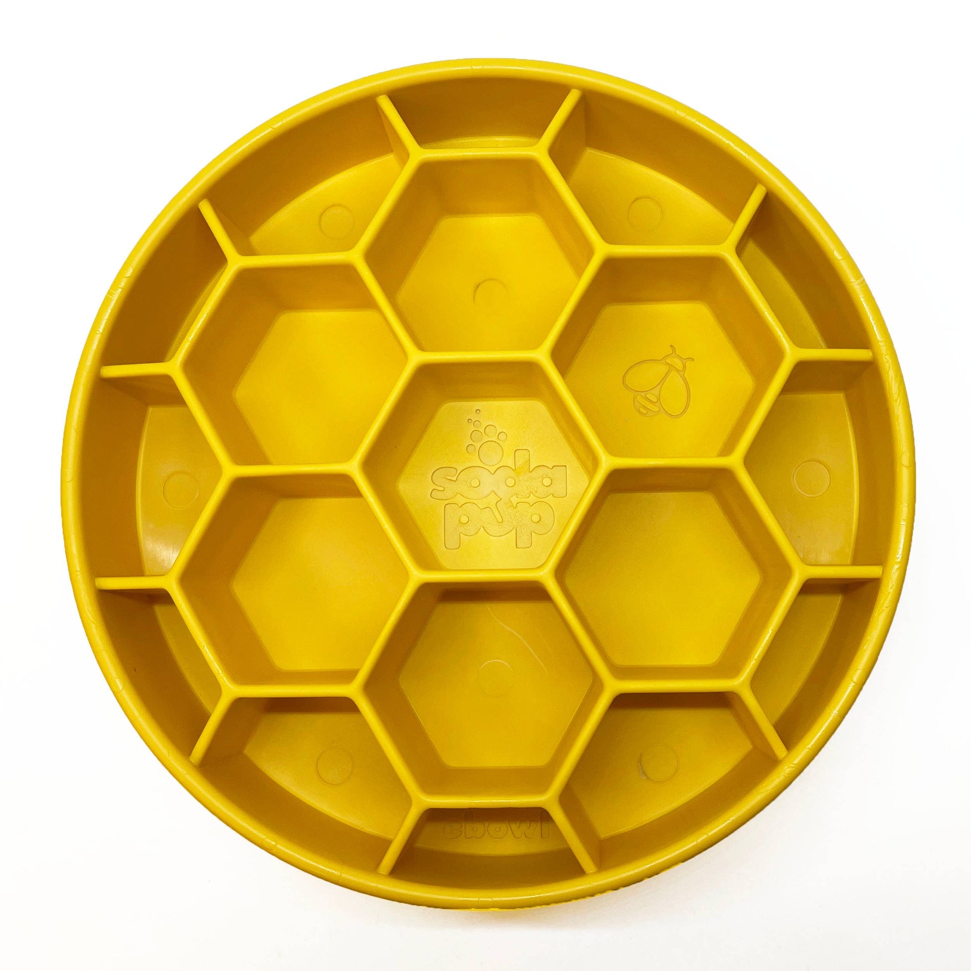 Honeycomb Design eBowl Enrichment Slow Feeder Bowl for Dogs - Performance Dog Supply