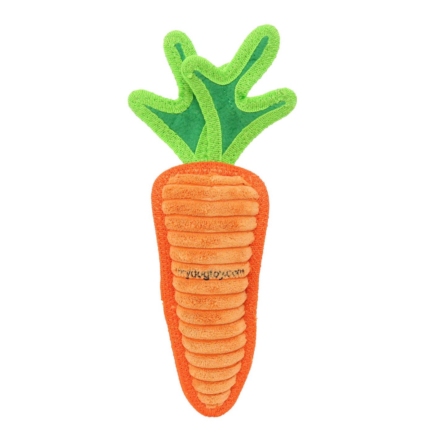 Tuffy Carrot Squeaky Dog Toy