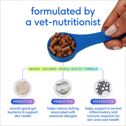 Native Pet - Native Pet GutWell Itchy Skin, Anti Itch Supplement for Dogs