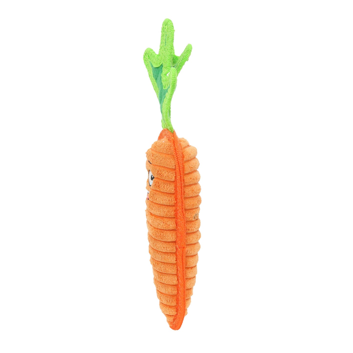 Tuffy Carrot Squeaky Dog Toy