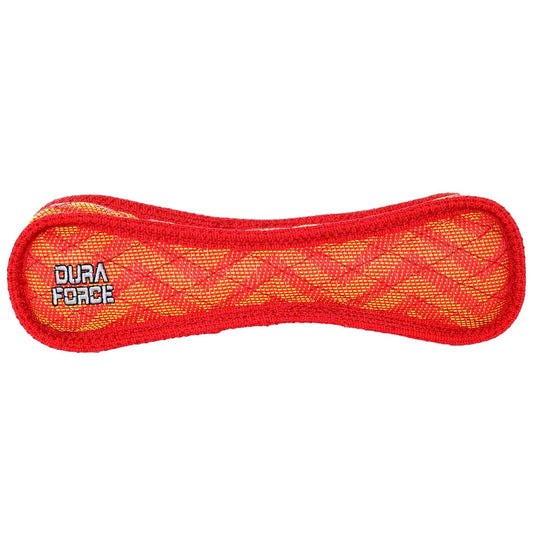 DuraForce Large Bone - Red - Squeaky Dog Toy