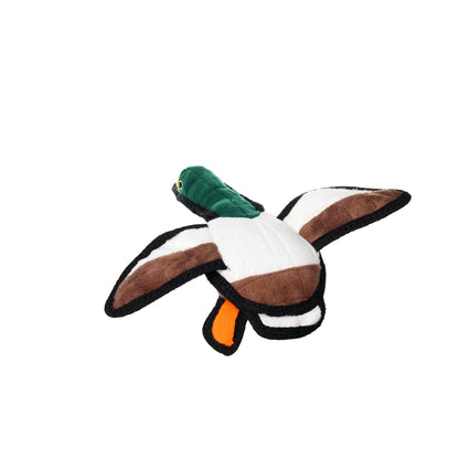 Tuffy Barnyard Duck - JUNIOR - Squeaky Dog Toy