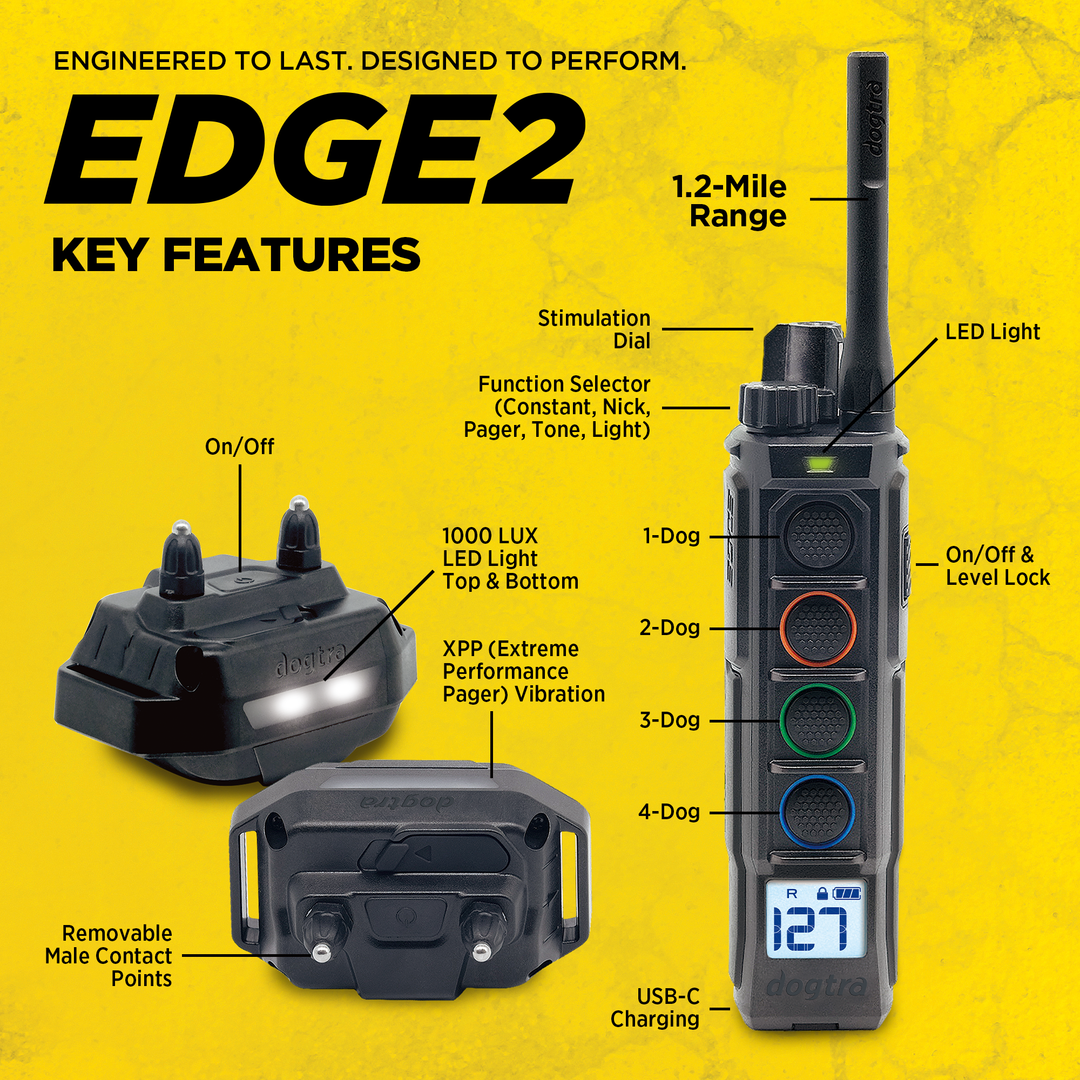 Dogtra EDGE2 1-DOG UNIT