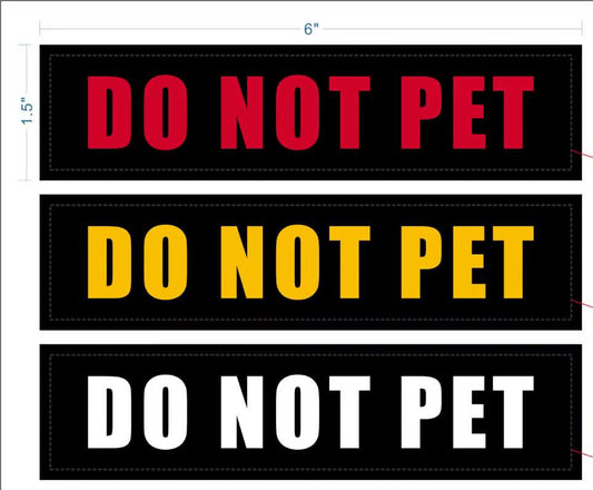 1.5" by 6" Velcro Patch