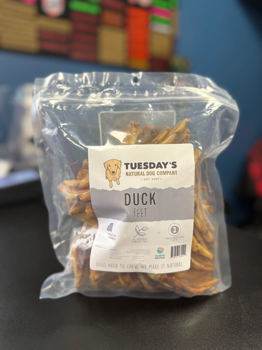 25 Pack of Duck Feet - Bulk