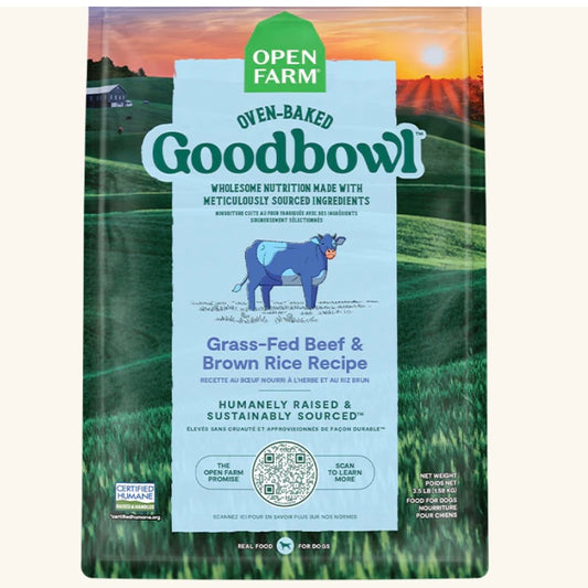 GoodBowl Grass-Fed Beef & Brown Rice Recipe for Dogs - Performance Dog Supply