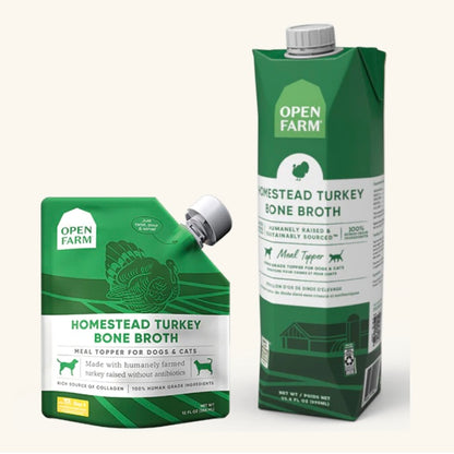Open Farm Turkey Bone Broth - Performance Dog Supply