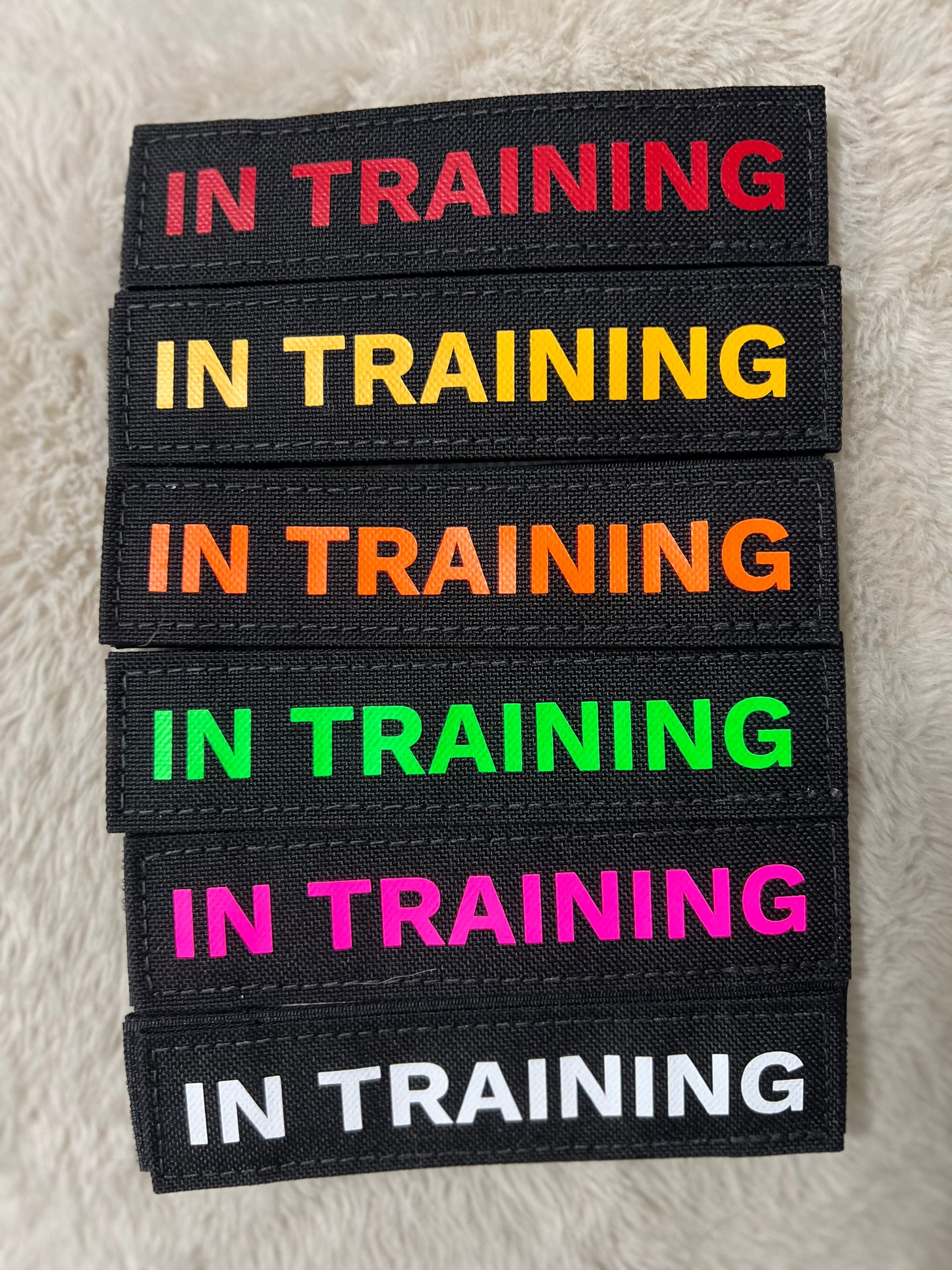 “IN TRAINING” Patch - Performance Dog Supply
