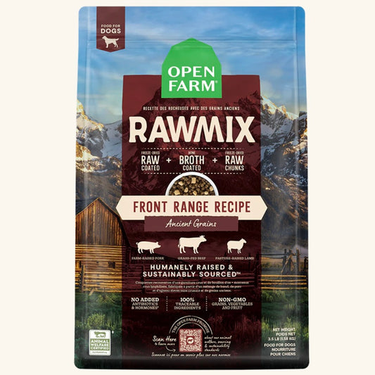 Open Farm Front Range RAWMIX Recipe - Performance Dog Supply