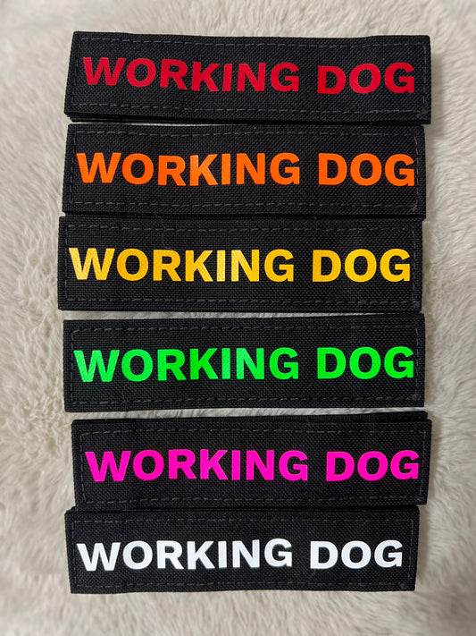 “WORKING DOG” Patch
