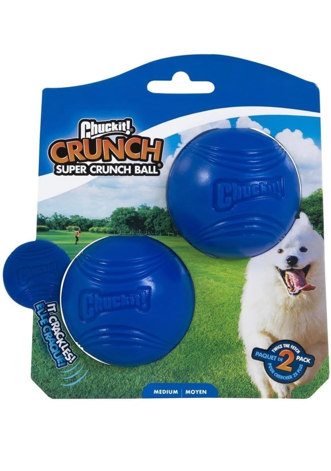 Chuck-It Crunch Ball 2PK - Performance Dog Supply