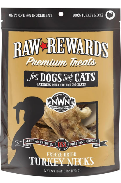 Northwest Naturals FD Turkey Necks - Performance Dog Supply