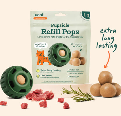 Pupsicle Pops - Beef & Peanut Butter - Performance Dog Supply