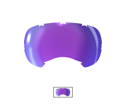 V2 Purple Mirror Lenses 1pk - Performance Dog Supply