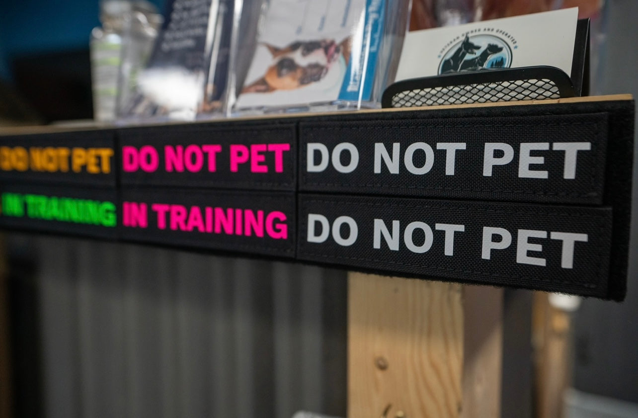 “IN TRAINING” Patch - Performance Dog Supply