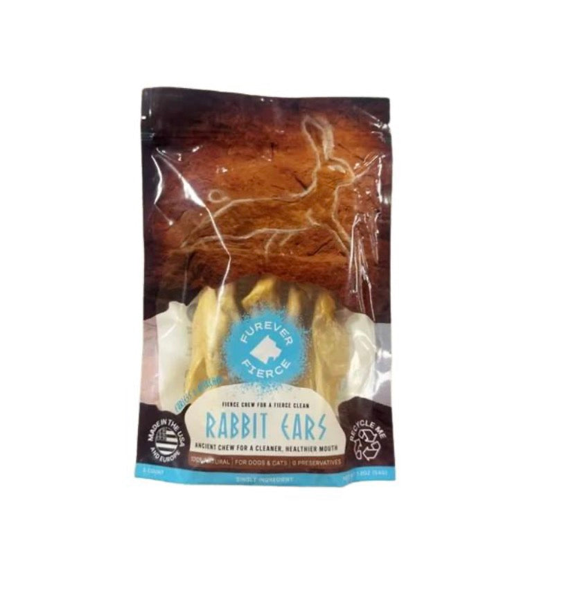 Furless Rabbit Ears Bag of 6