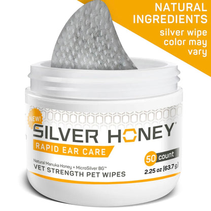 Rapid Ear Care Vet Strength Pet Wipes 50ct - Performance Dog Supply