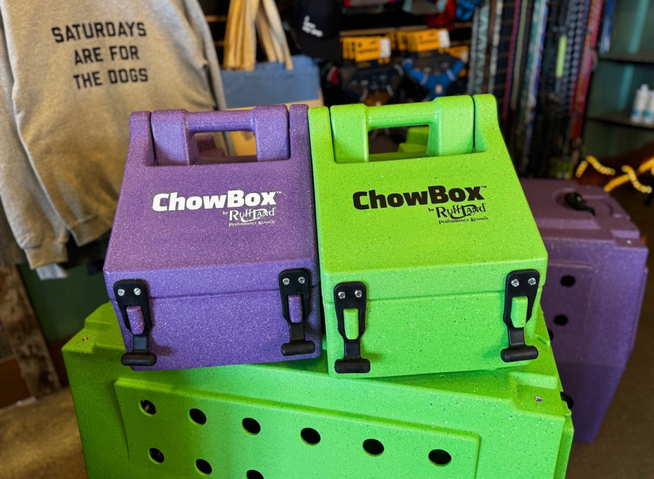 dog show tackle box Ruffland Chow Box – Performance Dog Supply