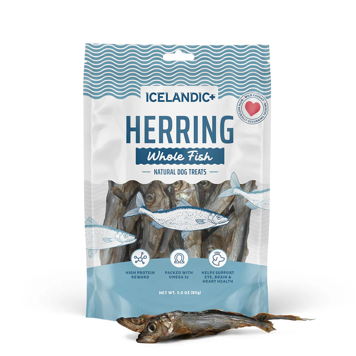 Icelandic+ Dog Treat Herring Whole