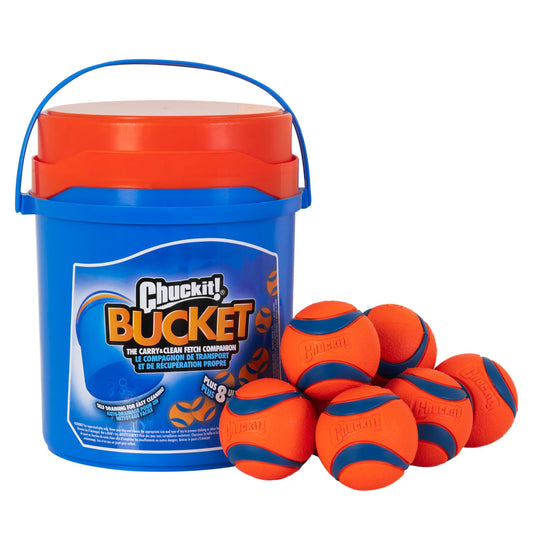CHUCKIT! BUCKET WITH ULTRA BALLS