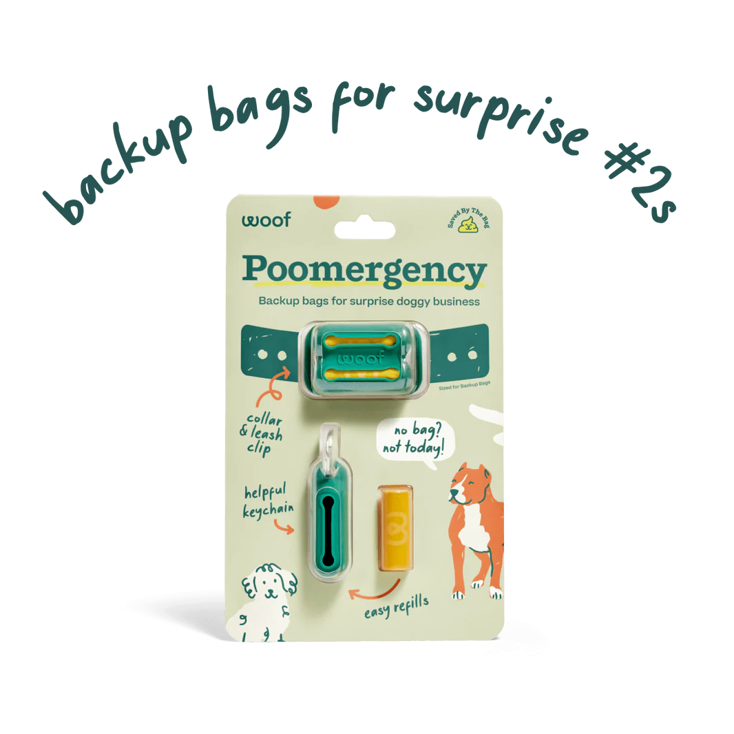 Woof Poomergency Backup Poop Bags