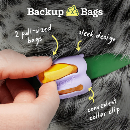 Woof Poomergency Backup Poop Bags